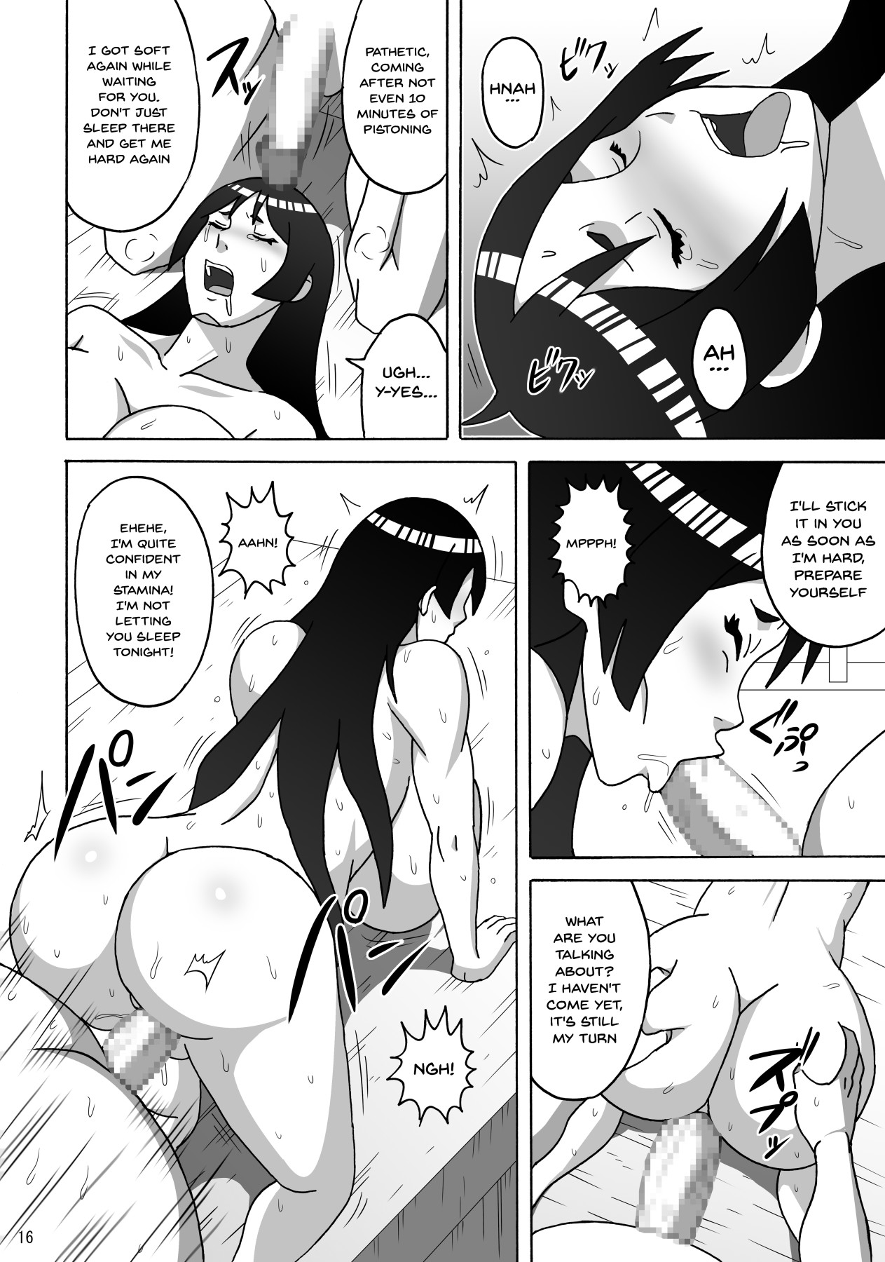 Hentai Manga Comic-There's No Way Mom Would Lose To a Cock!-Read-17